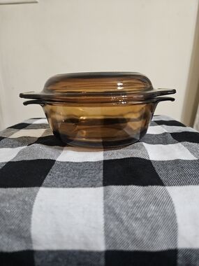 Anchor Hocking Amber Glass 12oz